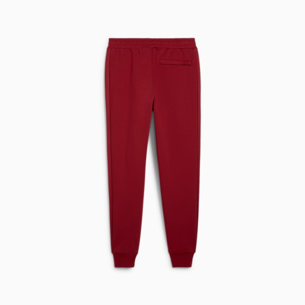 Scuderia Ferrari Race Iconic T7 Men's Motorsport Pants, Intense Red-Speed Yellow, large-ZAF