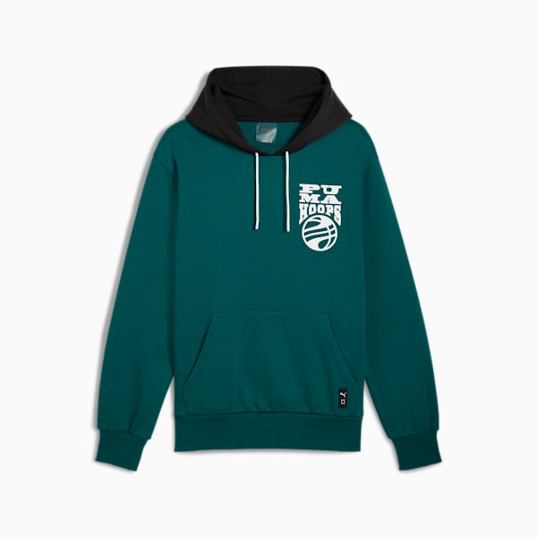 Buzo de basketball para hombre Posterize 2.0, Cold Green-PUMA Black, large-ARG