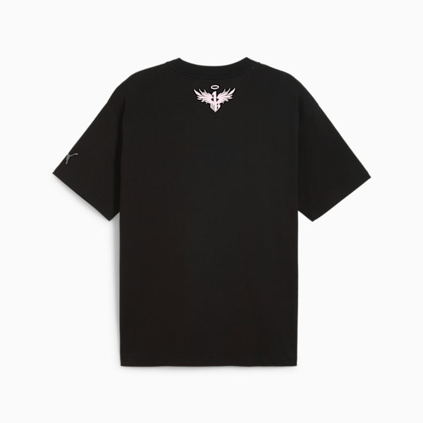 Remera de básquet MELO IRIDISCENTE I para hombre, PUMA Black, large-ARG