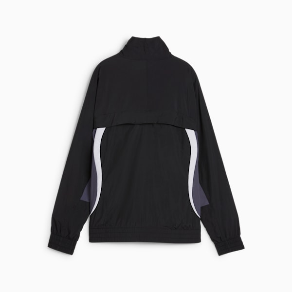 Sudadera CELLERATOR para mujer, PUMA Black-Galactic Gray, large-MEX