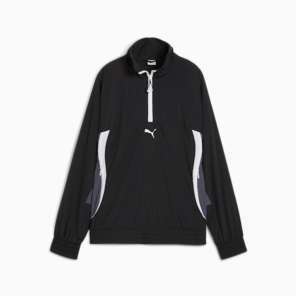Sudadera CELLERATOR para mujer, PUMA Black-Galactic Gray, large-MEX