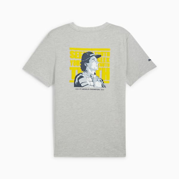 SENNA A VIDA Men's Motorsport Tee, Light Gray Heather, large-ZAF