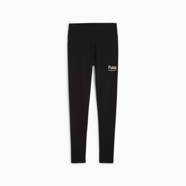 PUMA TEAM Women's Leggings, PUMA Black, large-ZAF