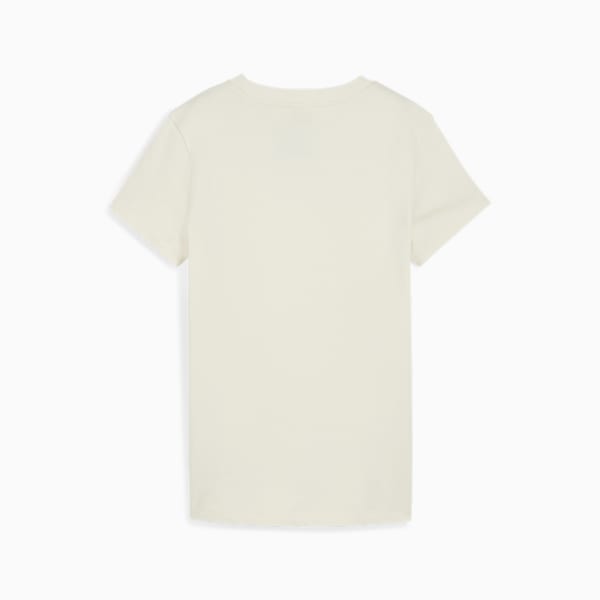 Playera para mujer CLASSICS Shiny Logo, Alpine Snow, large-MEX