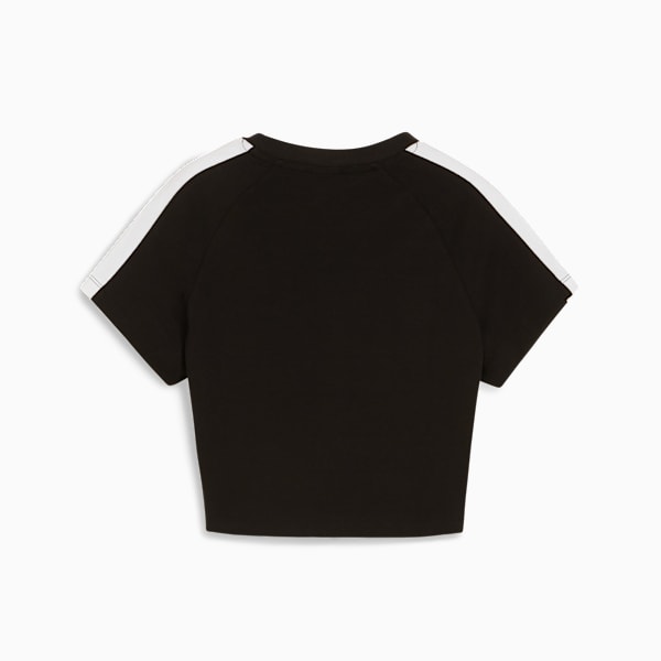 Playera corta para mujer ICONIC T7, PUMA Black, large-MEX