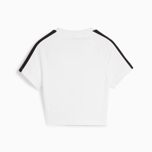 ICONIC T7 Women's Baby Tee, PUMA White, large-MEX