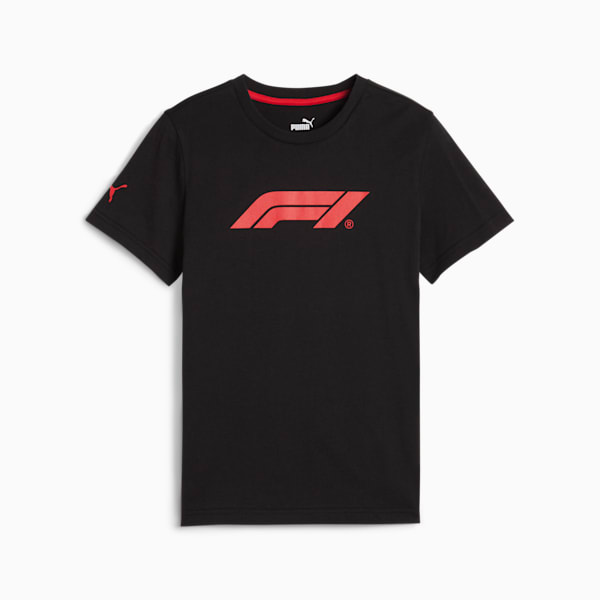F1 ESS Youth Motorsport Tee, PUMA Black, large-MEX