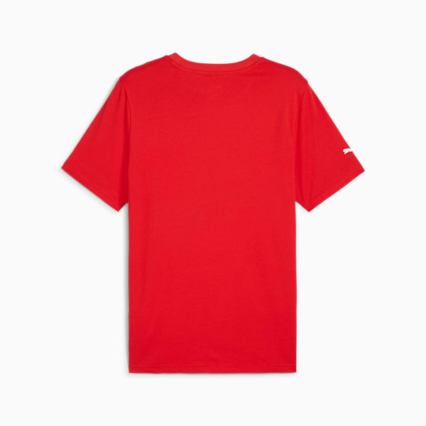 F1 ESS Men's Motorsport Logo Tee, Pop Red, large-MEX