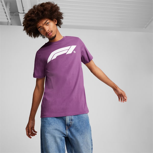 Remera con logotipo de F1® ESS Motorsport para hombre, Crushed Berry, large-ARG
