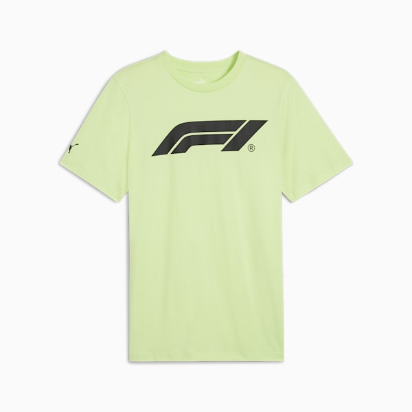 F1® Essentials Men's Motorsport Logo Tee, Cool Cucumber, large-ZAF