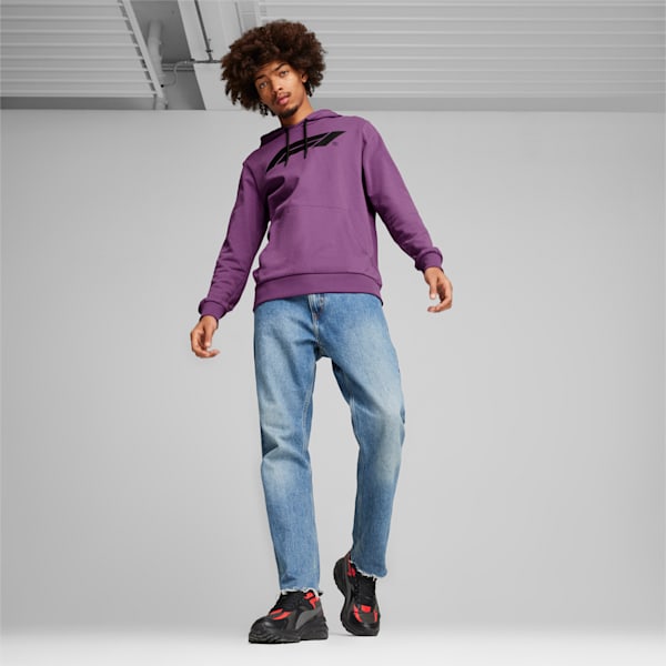 Buzo con capucha F1® ESS Logo para hombre, Crushed Berry, large-ARG