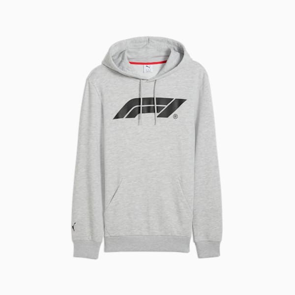 Buzo con capucha F1® ESS Logo para hombre, Light Gray Heather, large-ARG