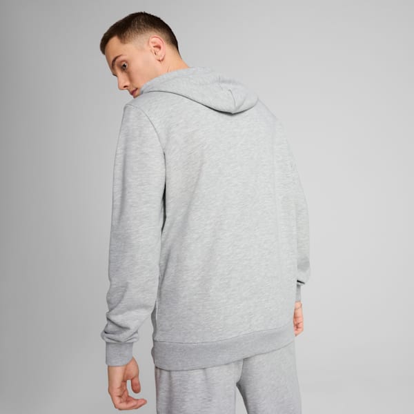 Buzo con capucha F1® ESS Logo para hombre, Light Gray Heather, large-ARG
