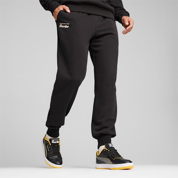 Pantalones de deportes de motor Porsche Legacy ESS para hombre, PUMA Black, large-ARG