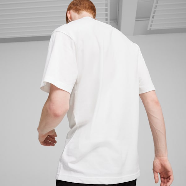 Remera DOWNTOWN Badge, PUMA White, large-ARG