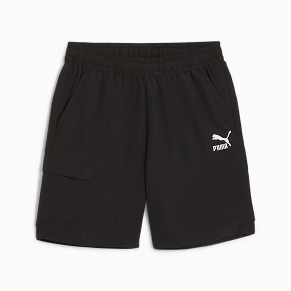 Shorts adolescente CLASSICS, PUMA Black, large-MEX
