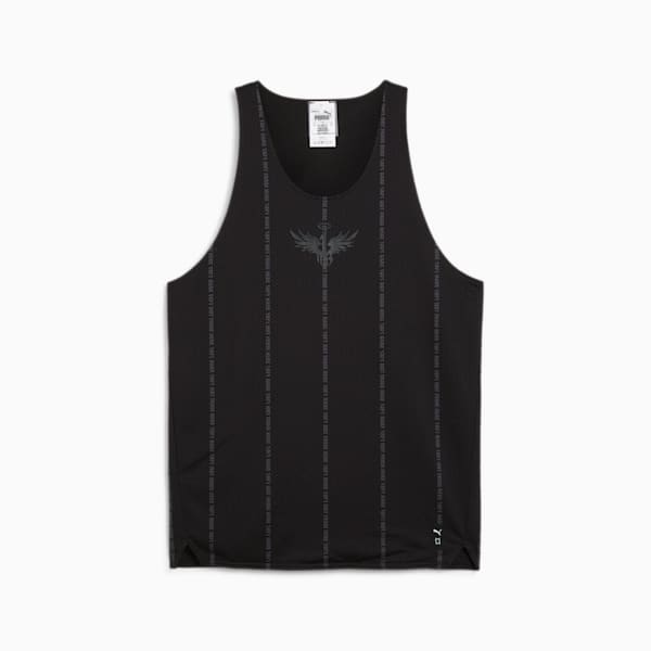 Melo Alwayz On Men's Basketball Tank, PUMA Black, large-MEX