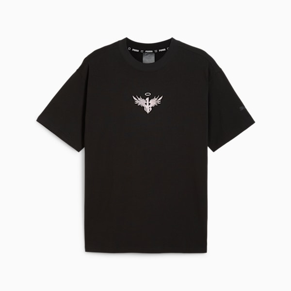 Remera de basketball Melo Alwayz On para hombre, PUMA Black, large-ARG