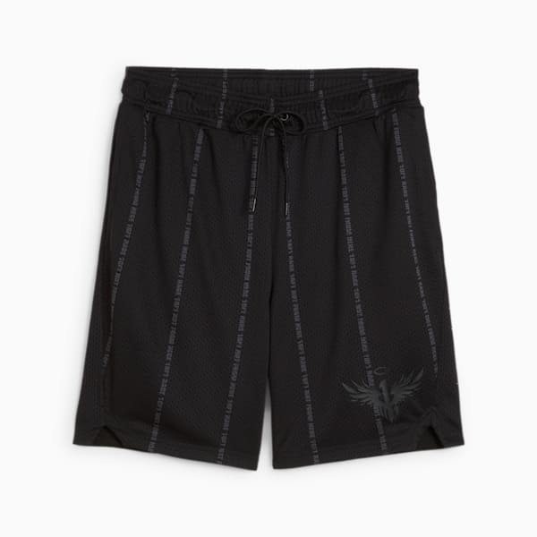 Shorts de basketball Melo Alwayz On para hombre, PUMA Black, large-ARG