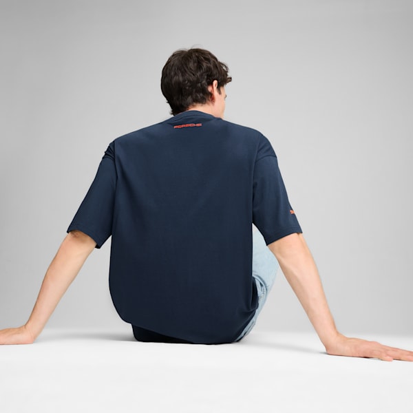 Remera Porsche Legacy ESS para hombre, Club Navy, large-ARG