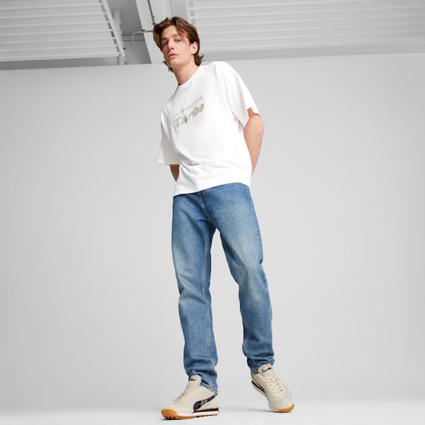 Porsche Legacy Essentials Tee Men, PUMA White, large-ZAF