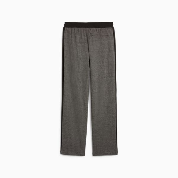 T7 Relaxed Track Pants Men, PUMA Black-Alpine Snow, large-ZAF