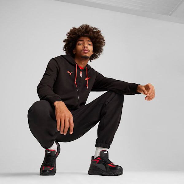 F1® ESS Full-Zip Hoodie Men, PUMA Black, large-ZAF