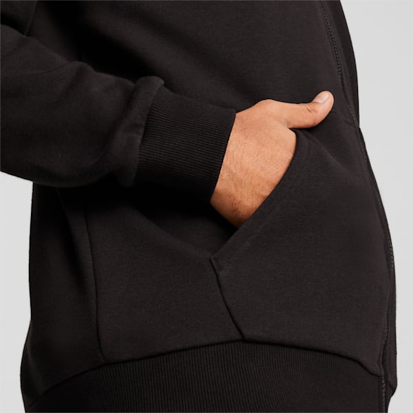 F1 ESS Full-Zip Hoodie Men, PUMA Black, large-MEX