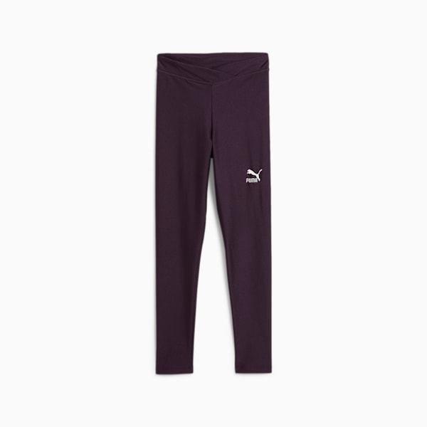Leggings adolescentes CLASSICS Seasonal, Midnight Plum, large-MEX