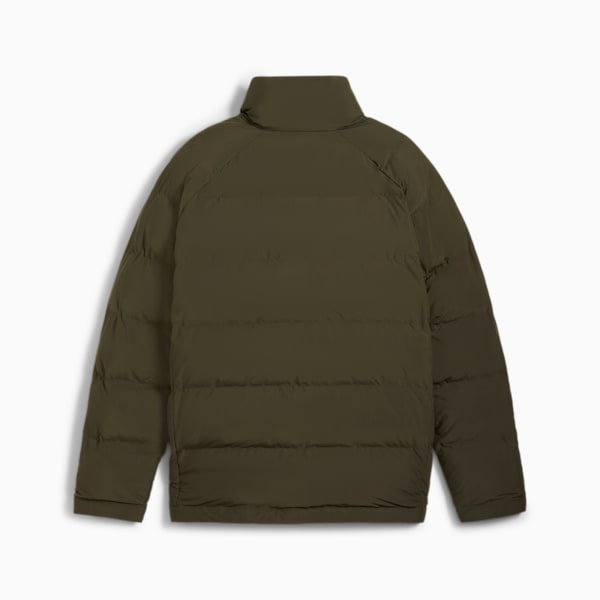 Chamarra monomaterial para hombre, Dark Olive, large-MEX