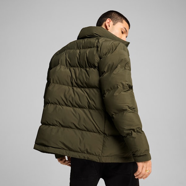 Campera monomaterial para hombre, Dark Olive, large-ARG