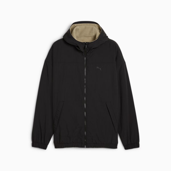 Campera rompeviento reversible para hombre, PUMA Black, large-ARG