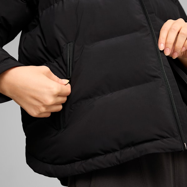 Campera monomaterial para mujer, PUMA Black, large-ARG