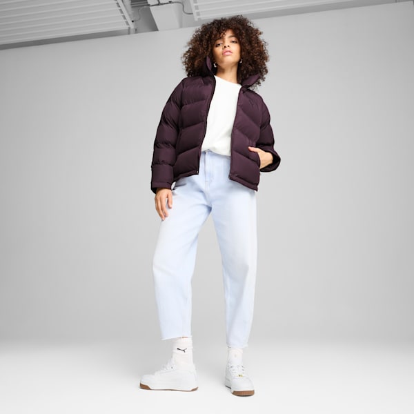 Monomaterial Jacket Women, Midnight Plum, large-ZAF