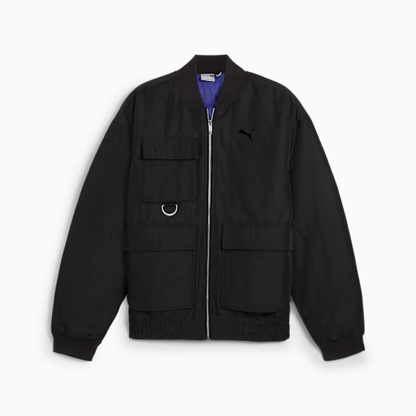 Bomber Jacket Unisex, PUMA Black, large-MEX