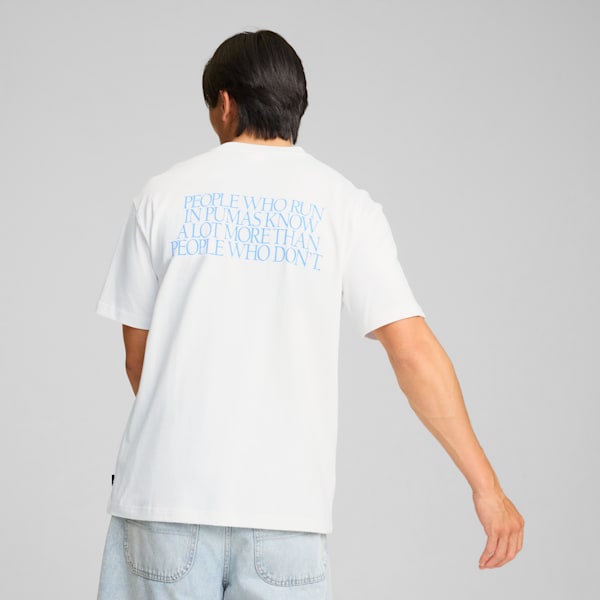 Remera GRAPHICS "Run In PUMAs" para hombre, PUMA White, large-ARG
