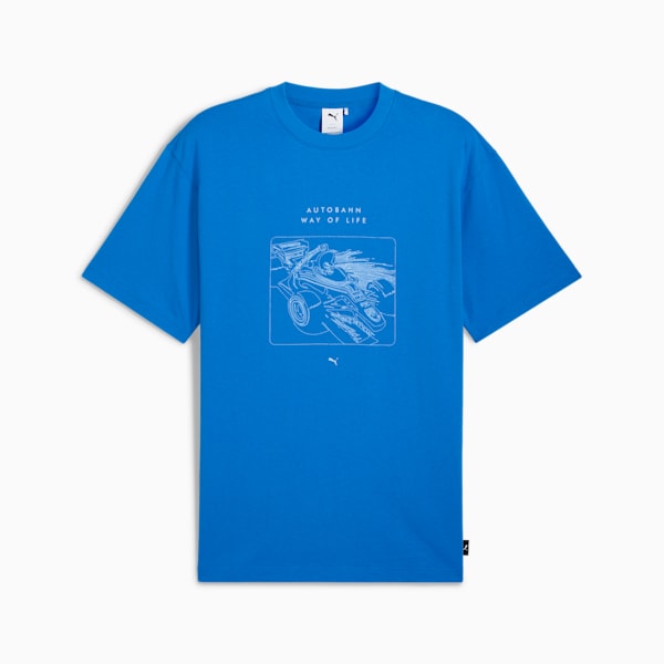 GRAPHICS "Autobahn" Tee Men, Hyperlink Blue, large-ZAF