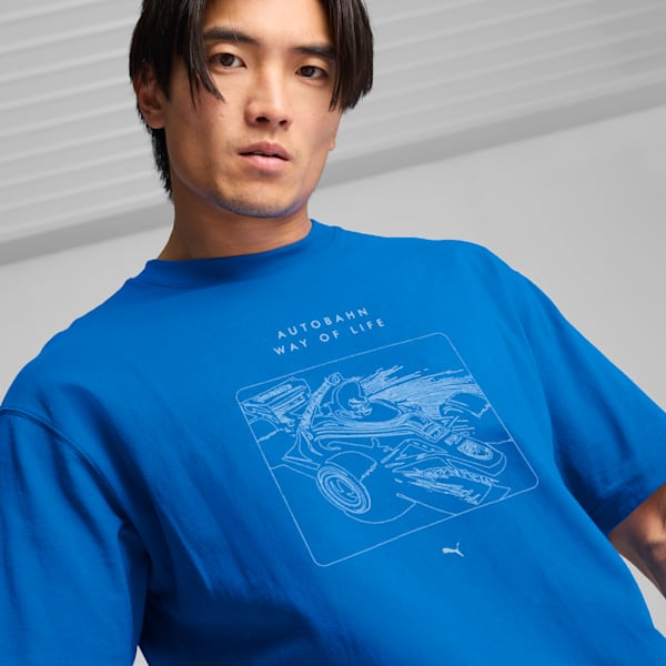 GRAPHICS "Autobahn" Tee Men, Hyperlink Blue, large-ZAF