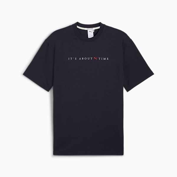 Remera estampada MMQ para hombre, New Navy, large-ARG