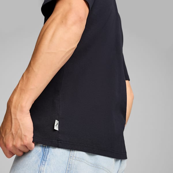 Remera estampada MMQ para hombre, New Navy, large-ARG