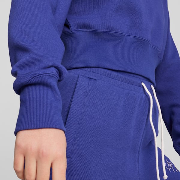 Buzo con capucha CLASSICS+ Relaxed para mujer, Lapis Lazuli, large-ARG