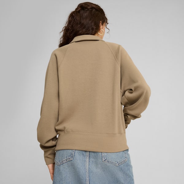 Buzo CLASSICS+ con media cremallera para mujer, Oak Branch, large-ARG