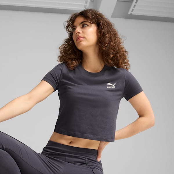 Playera Mujer CLASSICS Baby, Galactic Gray, large-MEX