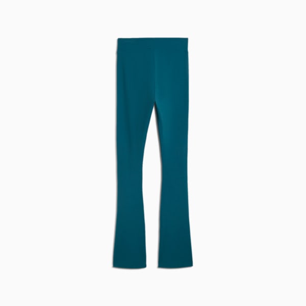CLASSICS Flared Leggings Women, Cold Green, large-ZAF