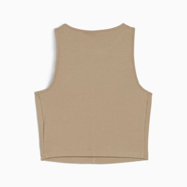 CLASSICS Ribbed Crop Top Women, Oak Branch, large-ZAF