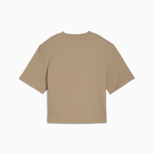 CLASSICS Ribbed Relaxed Tee Women, Oak Branch, large-ZAF
