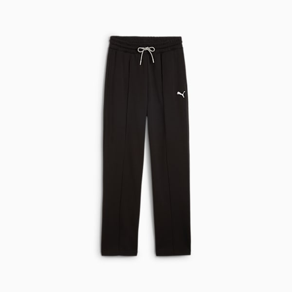 CLASSICS Pintuck Sweatpants Women, PUMA Black, large-ZAF