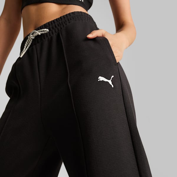 CLASSICS Pintuck Sweatpants Women, PUMA Black, large-ZAF