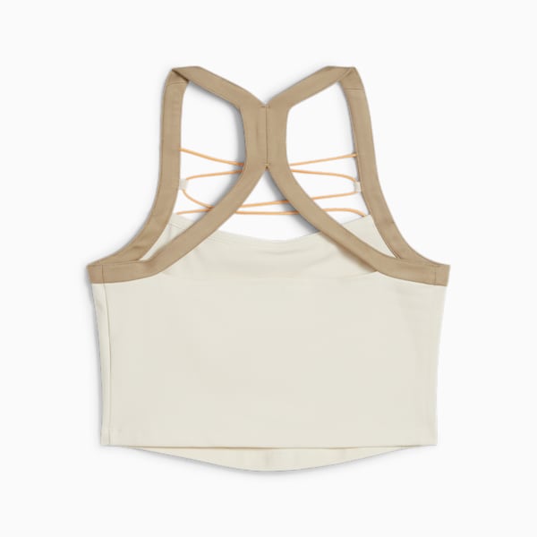 Crop top DARE TO para mujer, Alpine Snow, large-ARG