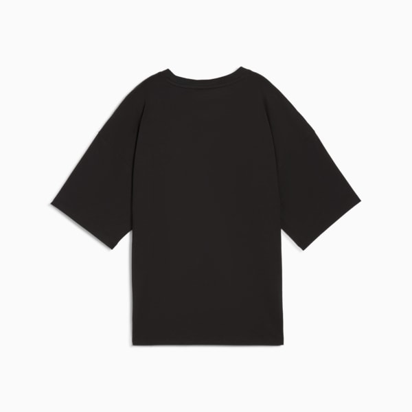 DARE TO Oversized Cut-out Tee Women, PUMA Black, large-ZAF
